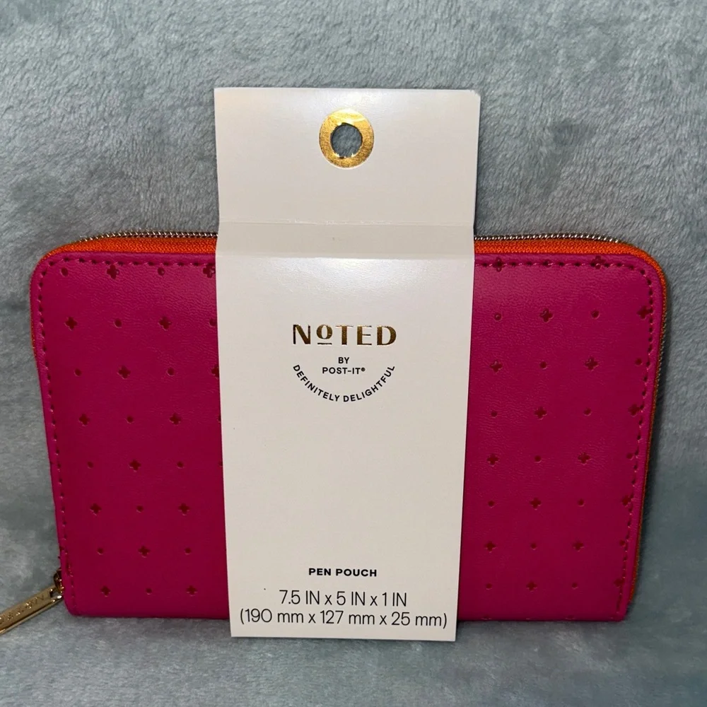 Post-It 3M Pink Pen Pouch